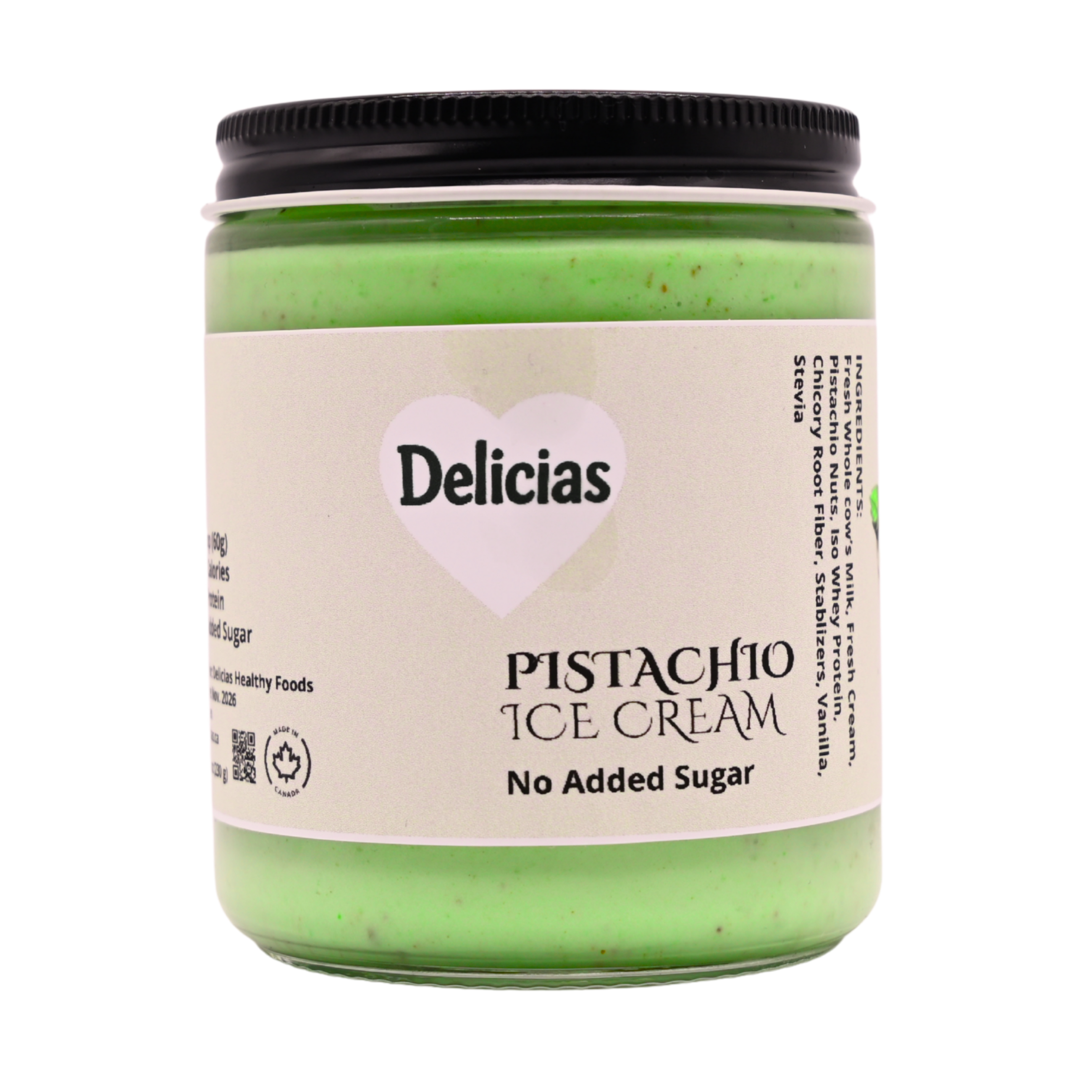 Pistachio Ice cream- Crafted with California Pistachios