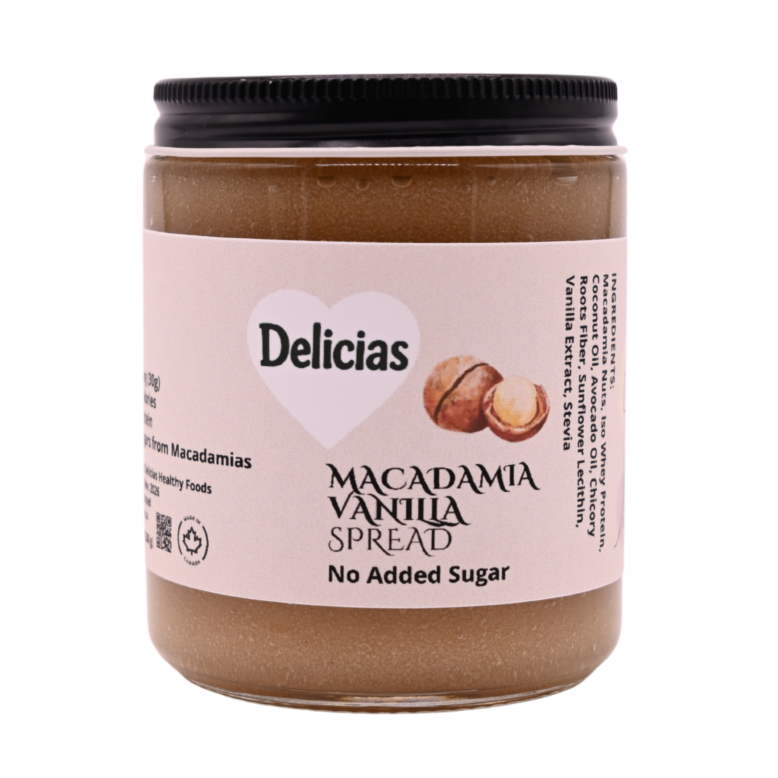 Macadamia Vanilla Spread