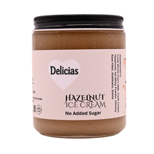 Hazelnut Ice cream . Made with Ontario Hazelnuts