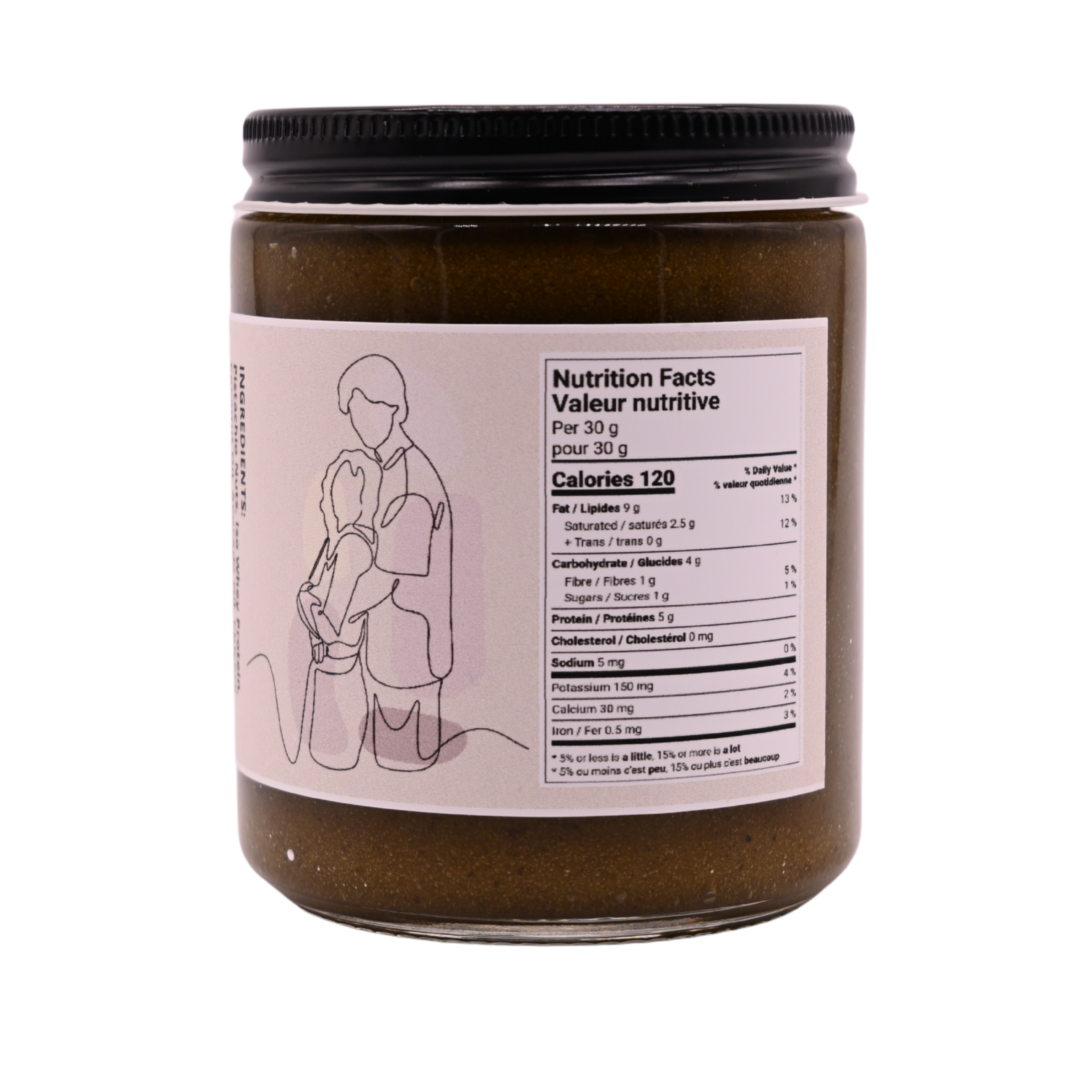 Pistachio Vanilla Spread . Crafted with California Pistachios