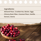 Cranberry Linzer Cookies