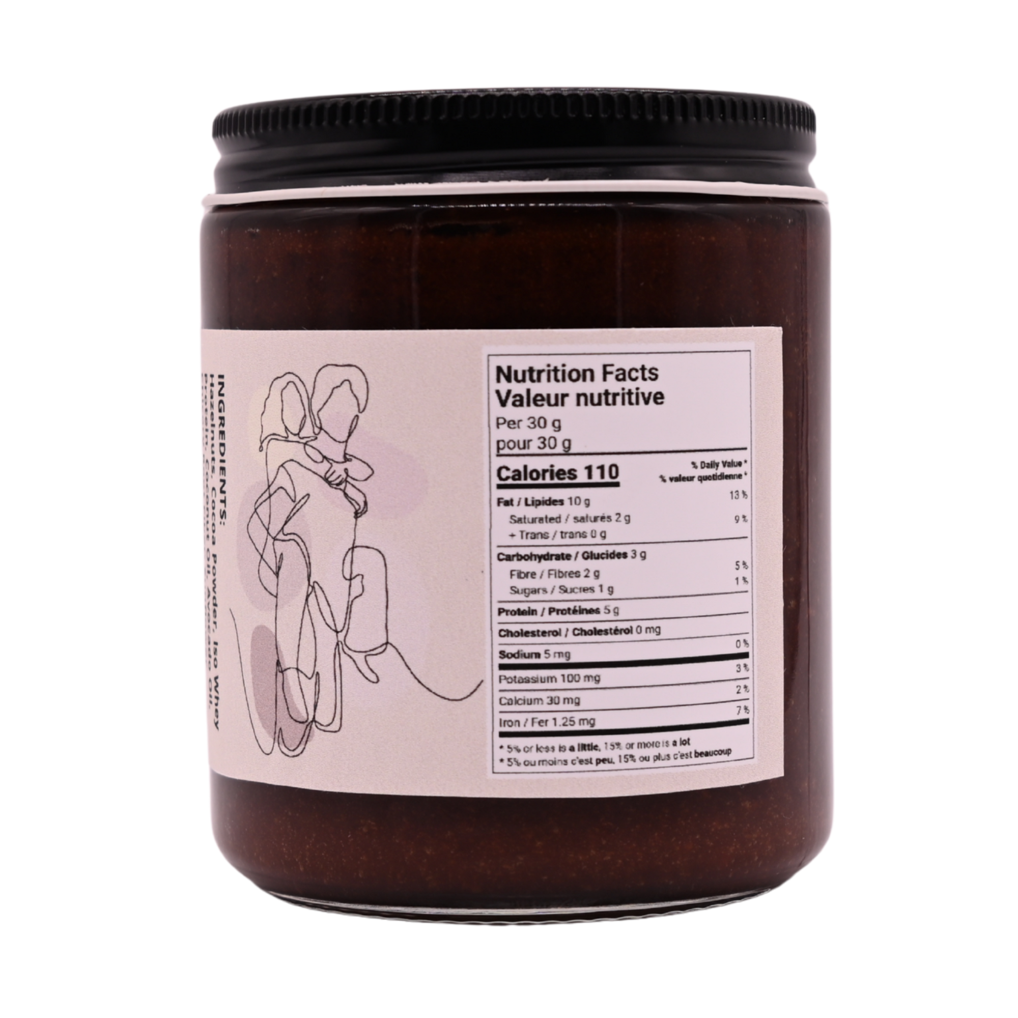 Hazelnut Chocolate Spread . Made with Ontario Hazelnuts