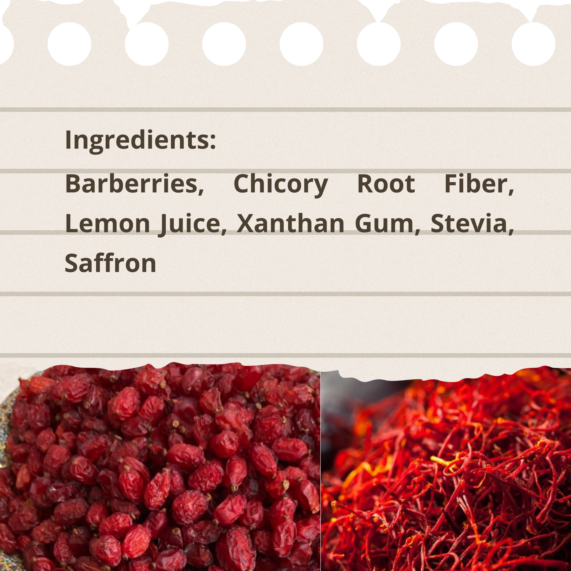 Barberry Saffron Dressing