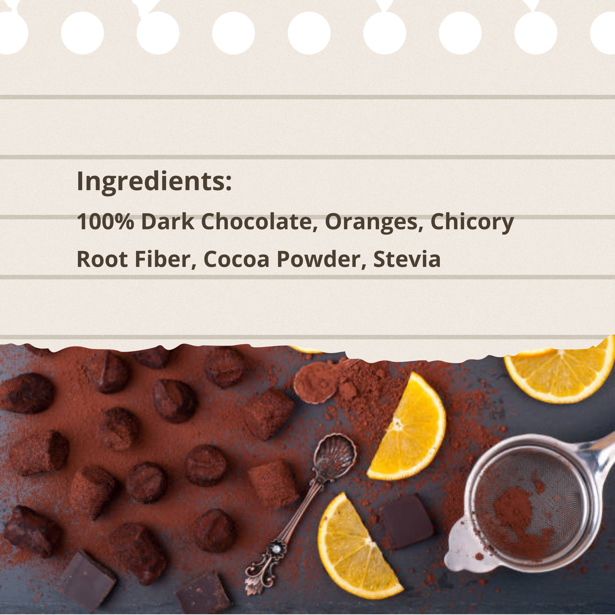 Dark Chocolate Orange Truffles